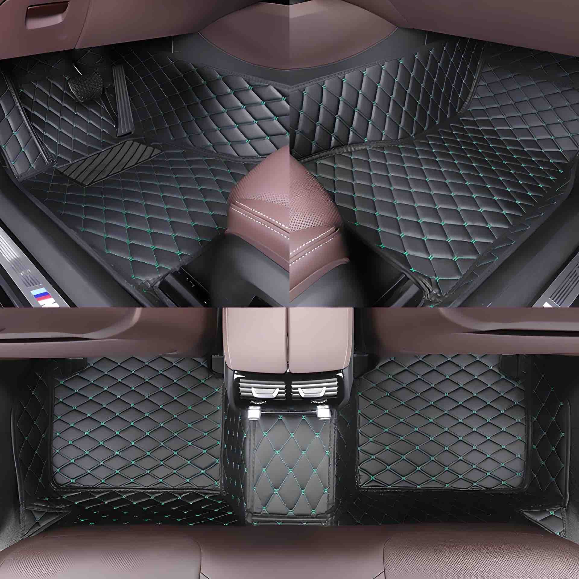 Premium Custom Luxury Car Floor Mats – Waterproof, Full Set for All Car Models