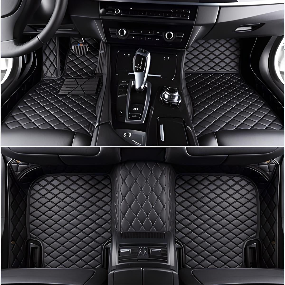 Premium Custom Luxury Car Floor Mats – Waterproof, Full Set for All Car Models