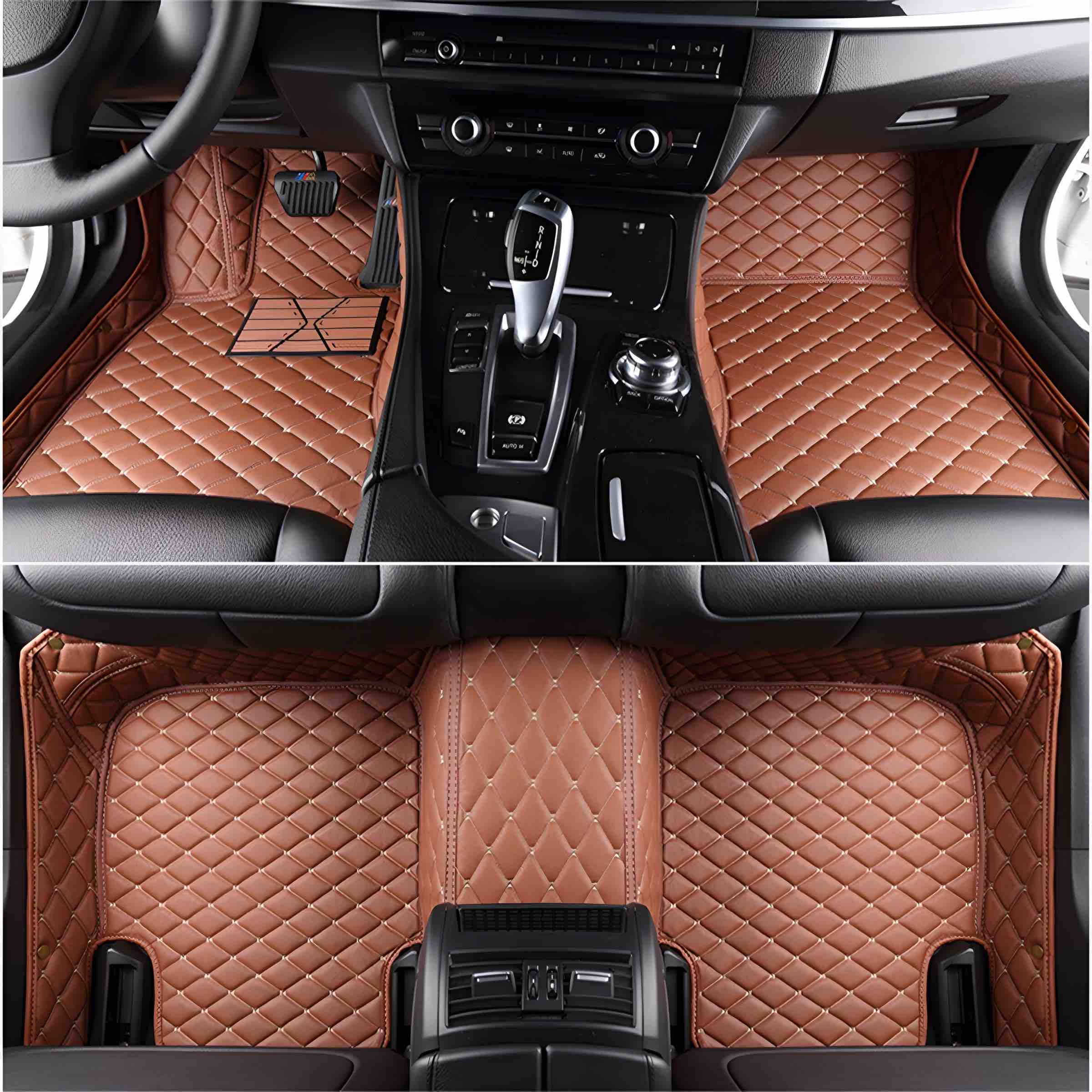 Premium Custom Luxury Car Floor Mats – Waterproof, Full Set for All Car Models