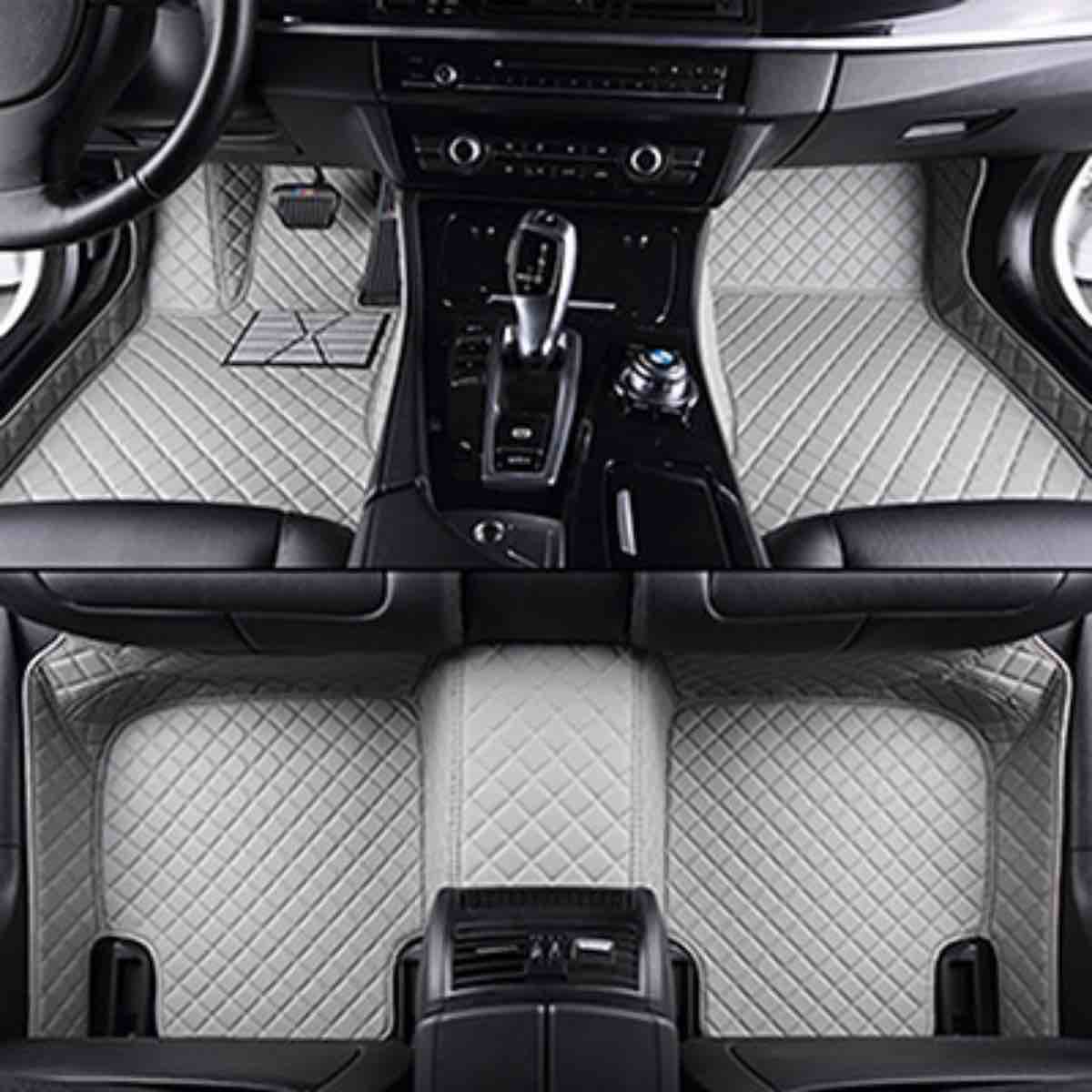 Premium Custom Luxury Car Floor Mats – Waterproof, Full Set for All Car Models