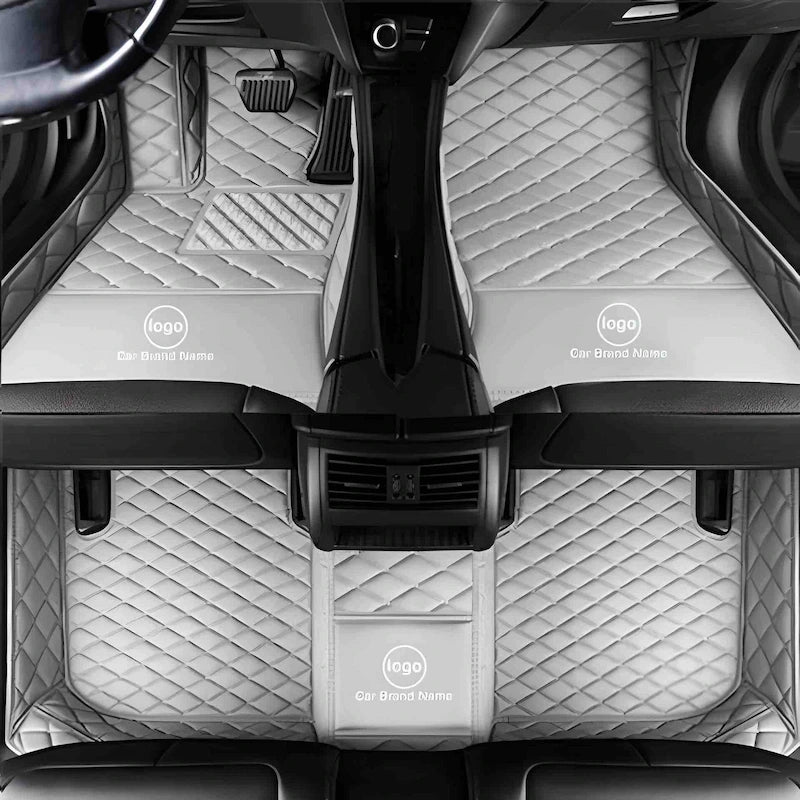 Premium Custom Luxury Car Floor Mats – Waterproof, Full Set for All Car Models - COOLCrown Store
