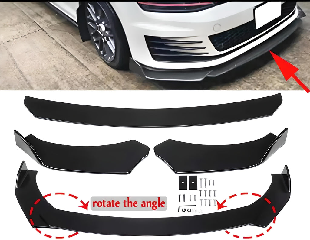 Universal Car Front Bumper Splitter Lip Diffuser Kits - COOLCrown Store
