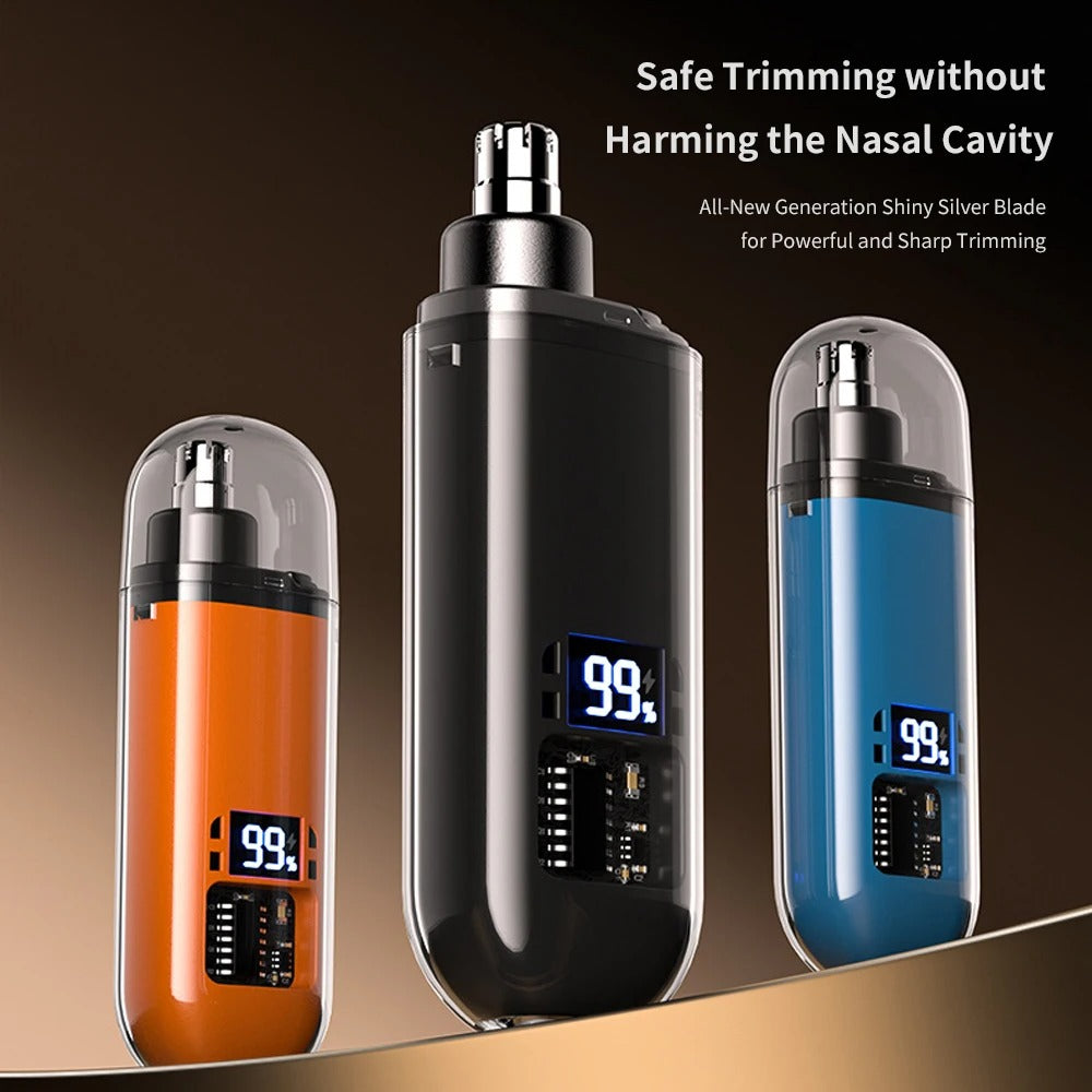 Portable Electric Nose & Ear Hair Trimmer for Men & Women – 2-in-1 Groomer - COOLCrown Store