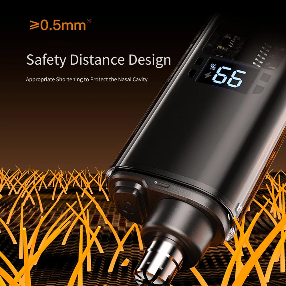 Portable Electric Nose & Ear Hair Trimmer for Men & Women – 2-in-1 Groomer - COOLCrown Store