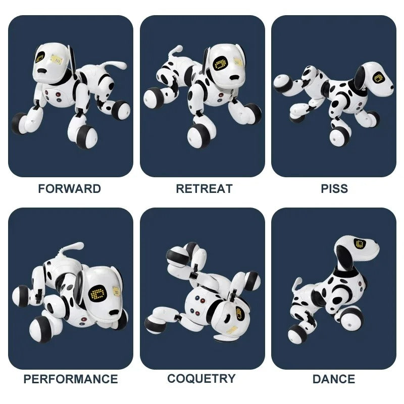 Programmable Smart Robot Dog Toy – 2.4G Remote Control Talking Pet for Kids - COOLCrown Store