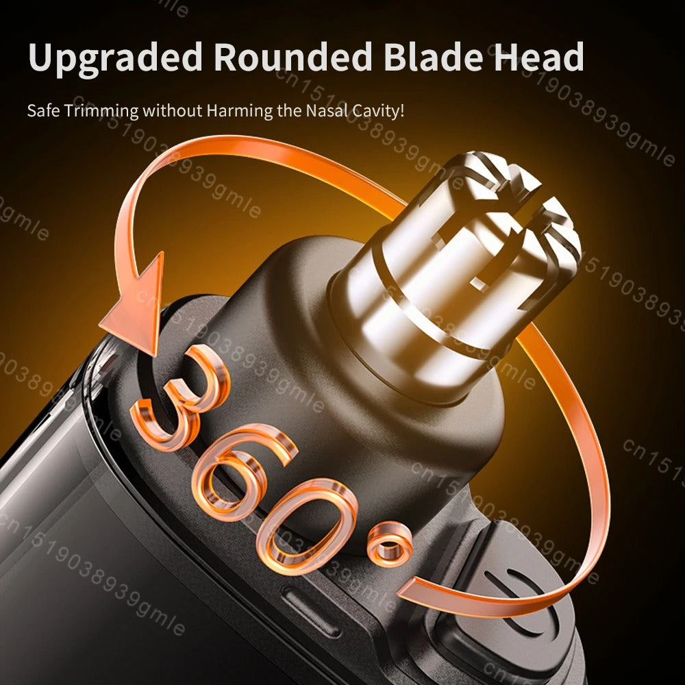 Portable Electric Nose & Ear Hair Trimmer for Men & Women – 2-in-1 Groomer - COOLCrown Store