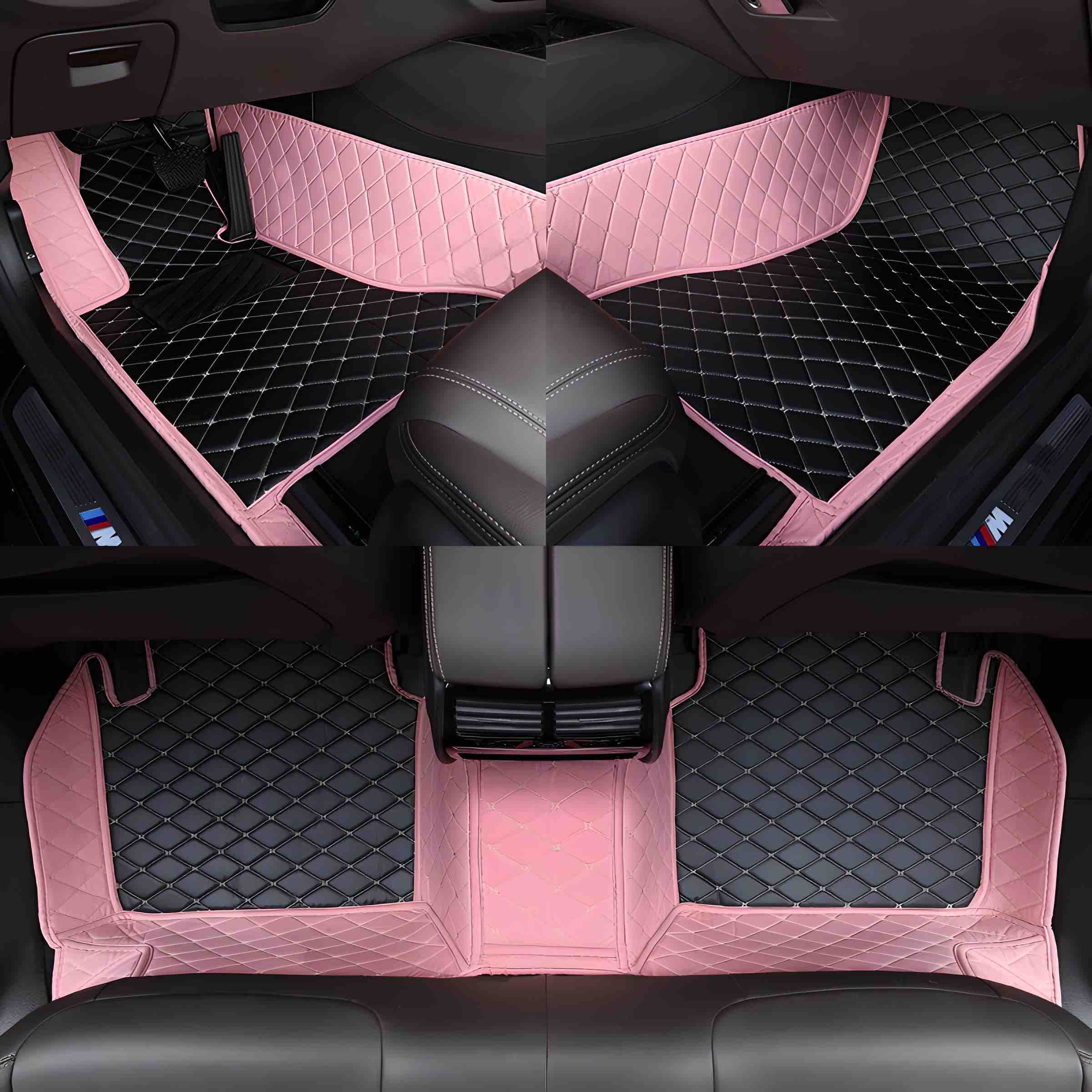 Custom Car Floor Mats - Double Colour