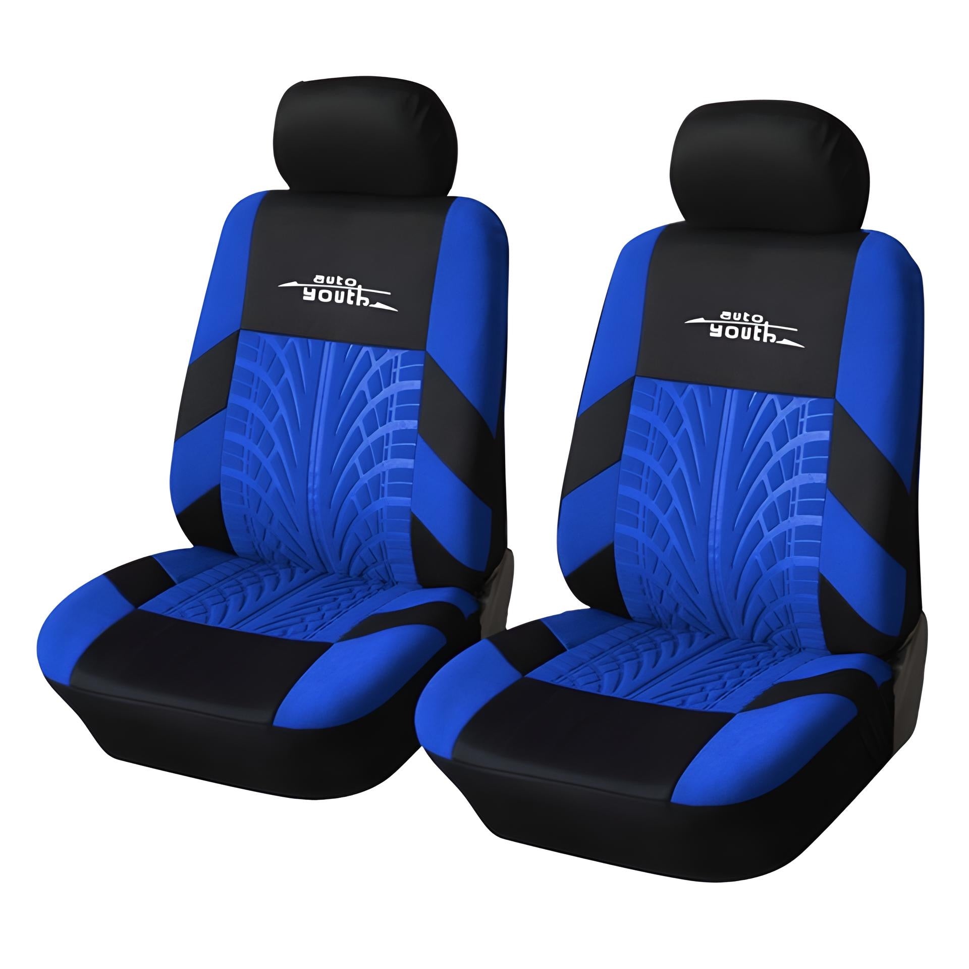 Embroidery Car Seat Covers Set Universal Fit