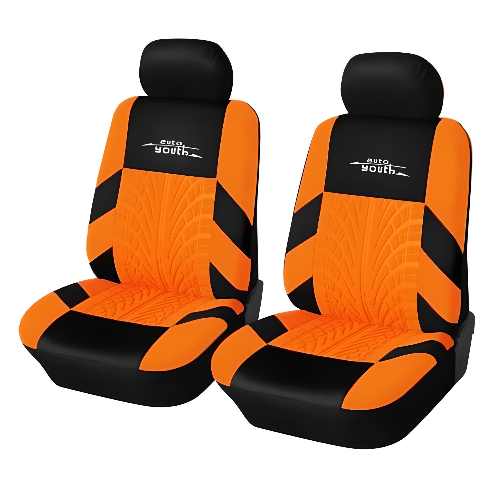 Embroidery Car Seat Covers Set Universal Fit