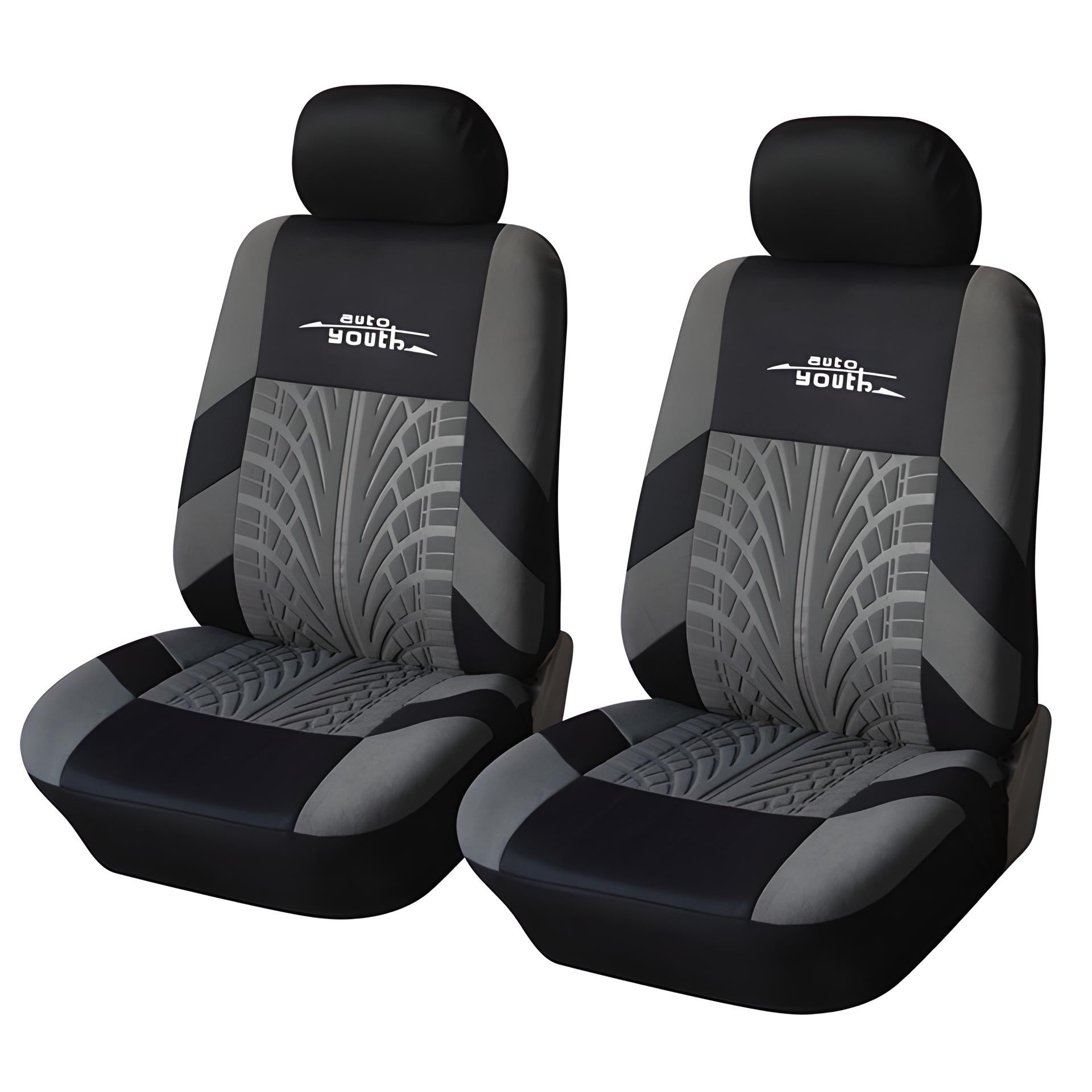 Embroidery Car Seat Covers Set Universal Fit