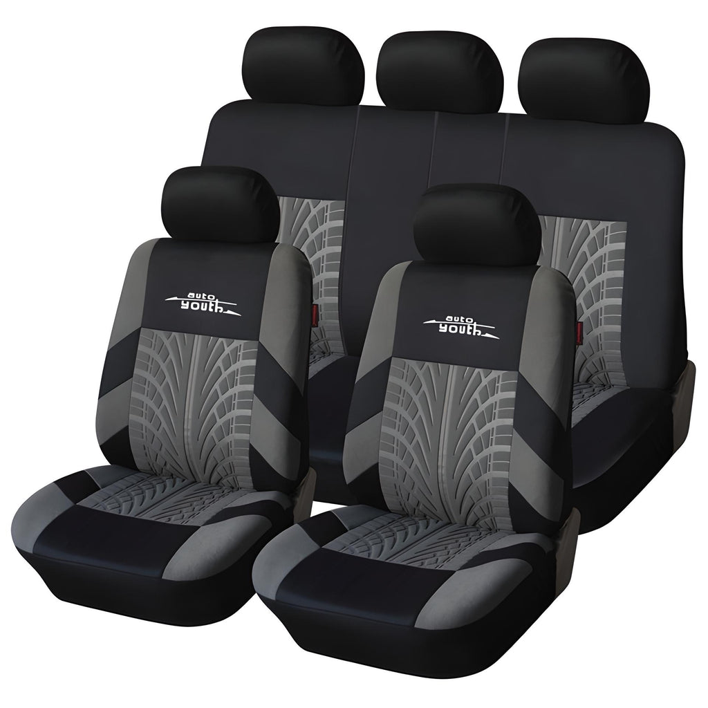 Embroidery Car Seat Covers Set Universal Fit - COOLCrown Store