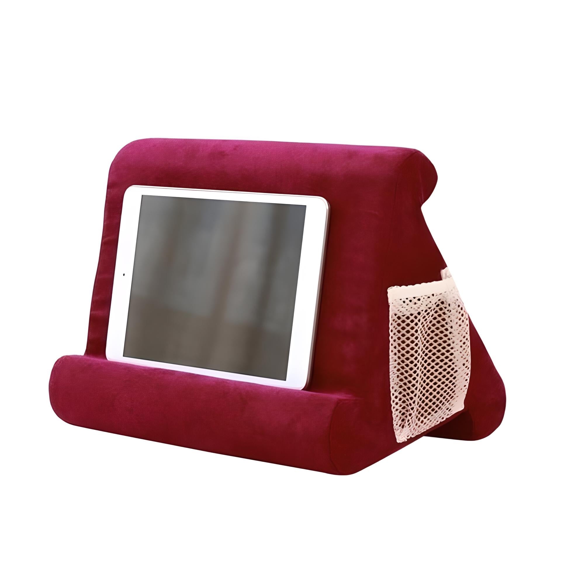 Multi-Angle Soft Pillow Lap Stand for iPad Tablets