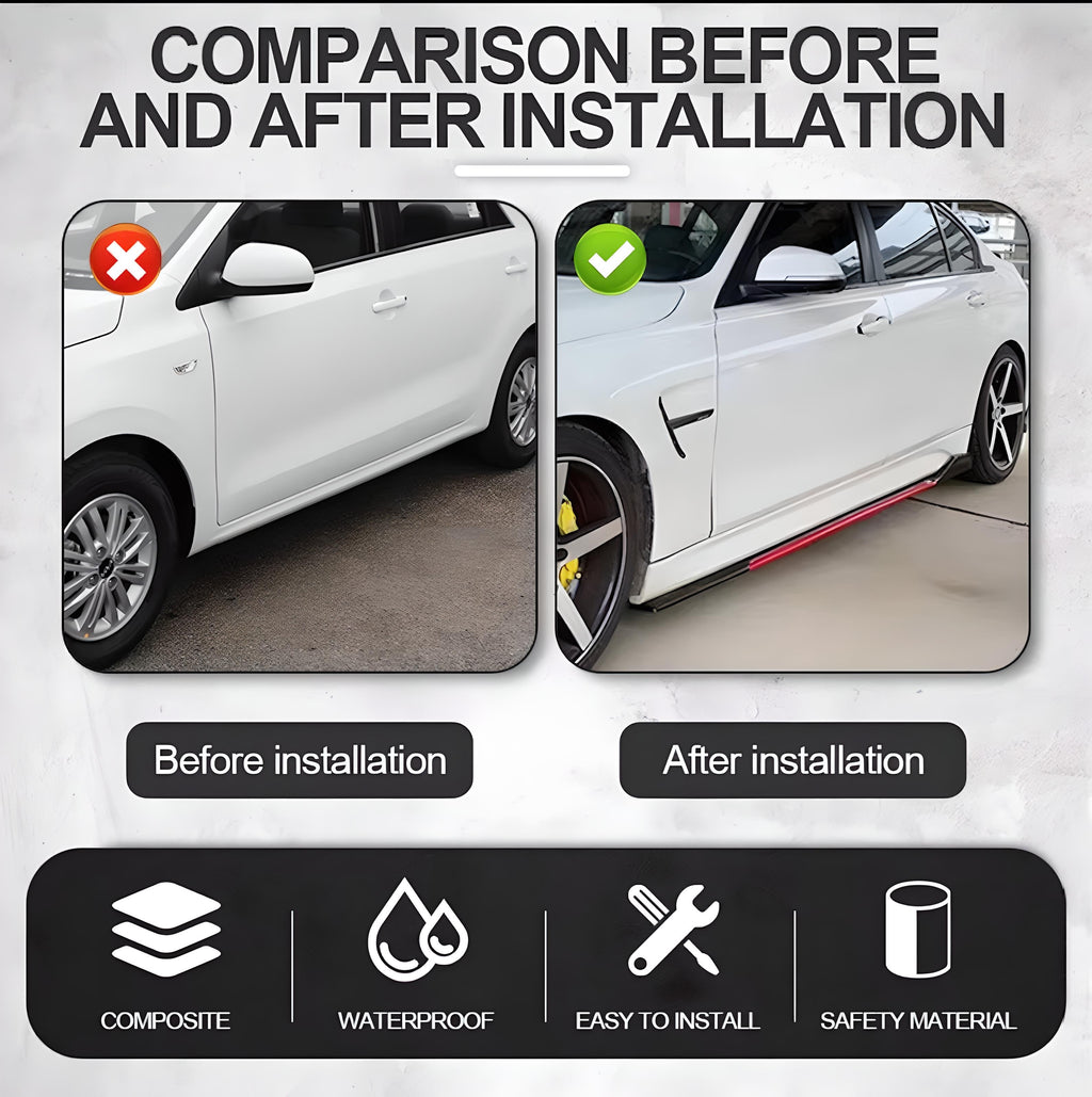 Universal Side Skirt Extension - COOLCrown Store