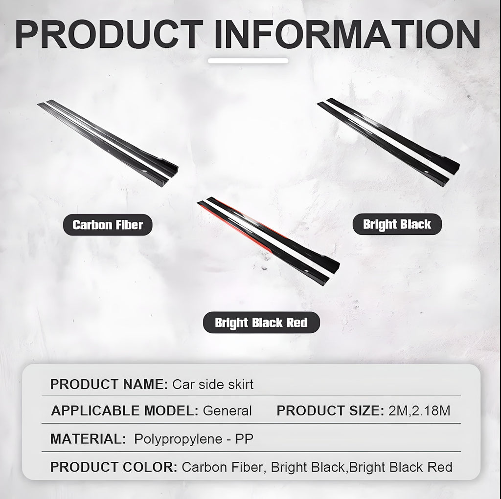 Universal Side Skirt Extension - COOLCrown Store