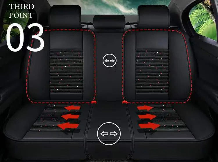 Leather Car Seat Cover - COOLCrown Store