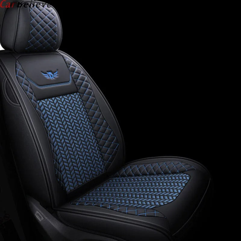 Leather Car Seat Cover - COOLCrown Store