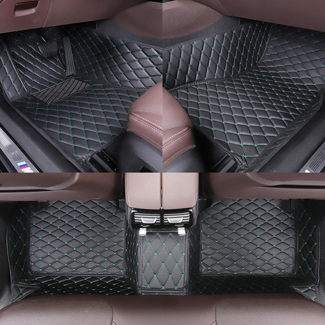 Premium Custom Luxury Car Floor Mat - Full Set - All cars - COOLCrown Store