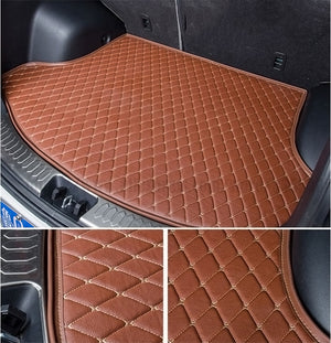 Premium Custom Luxury Car Leather Floor Mat - Full Set - All car Models - COOLCrown Store