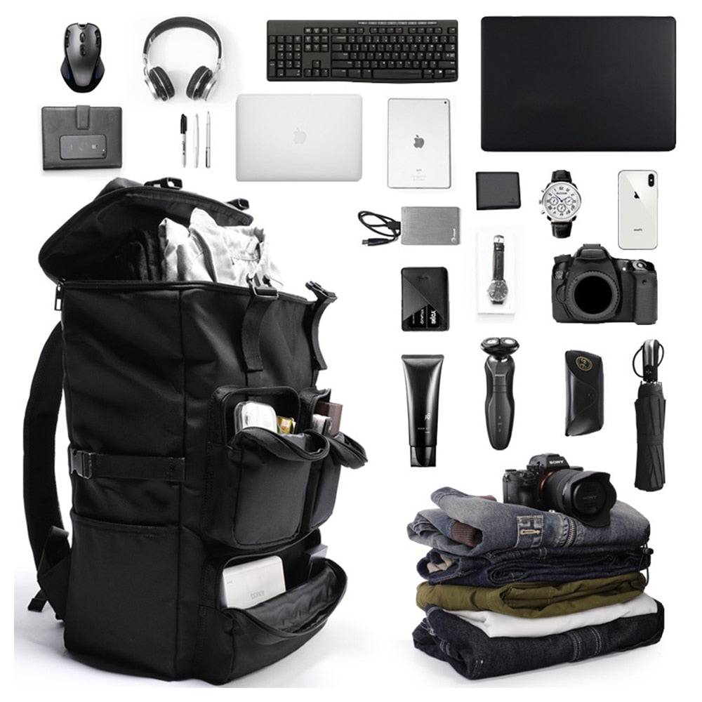 Black Laptop Business School Backpack - COOLCrown Store