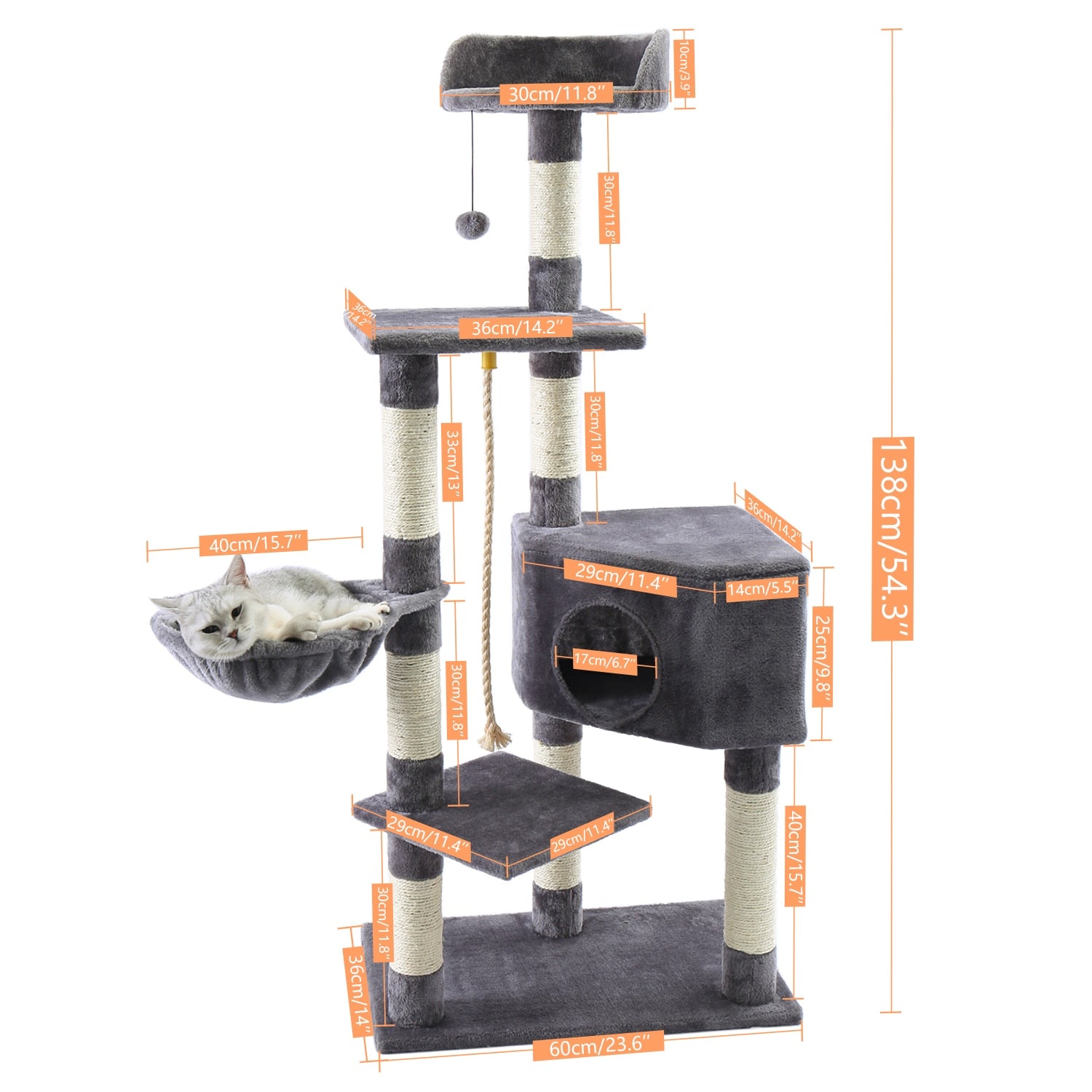 Multi-Level Cat Tower - COOLCrown Store