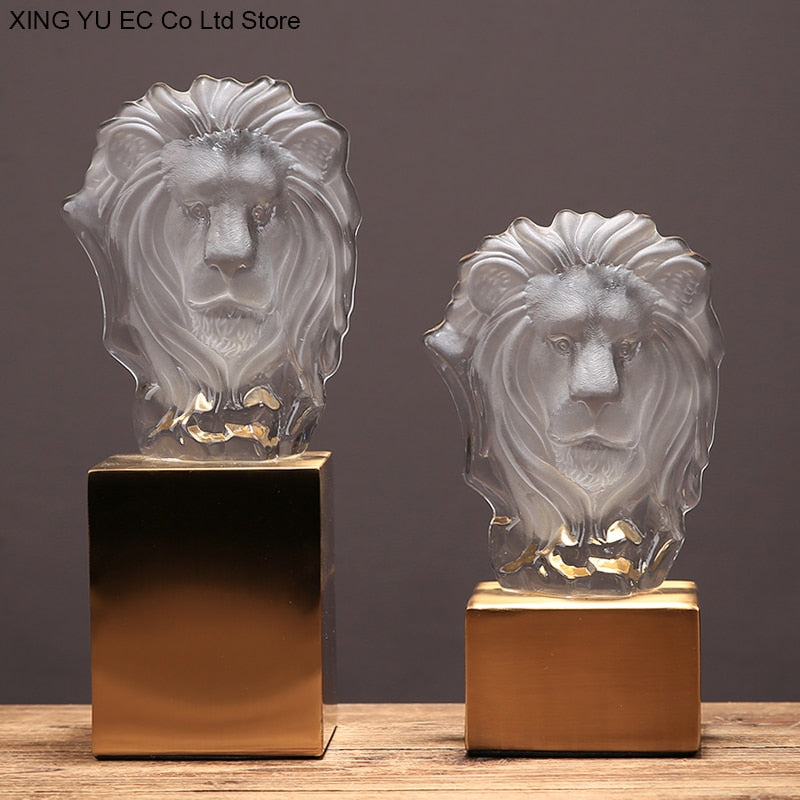 Metal-Crystal-Glass-Lion-Head-Decoration .jpg