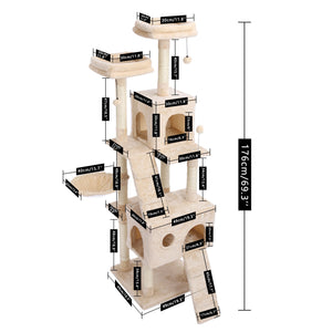 Multi-Level Cat Tower - COOLCrown Store