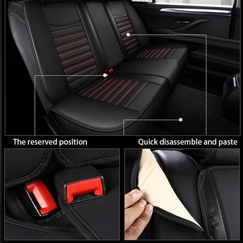 Car PU Leather Seat Cover - COOLCrown Store