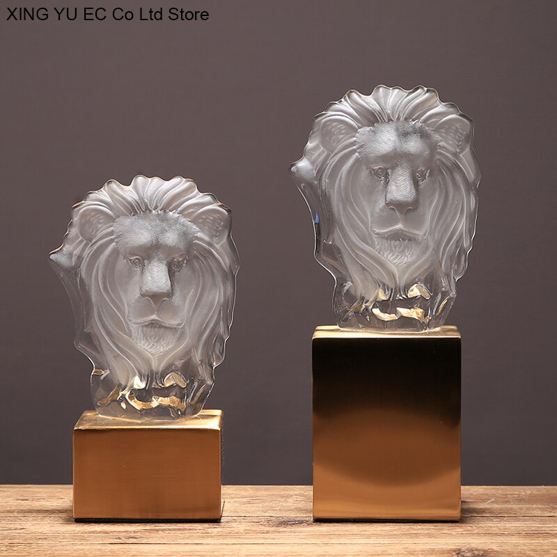 Metal-Crystal-Glass-Lion-Head-Decoration .jpg