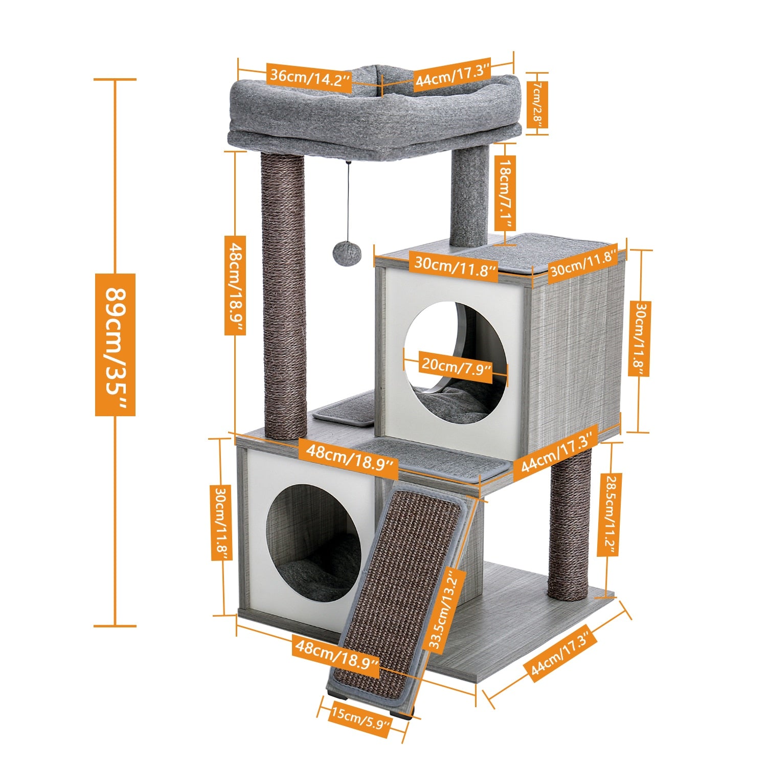 Multi-Level Cat Tower - COOLCrown Store