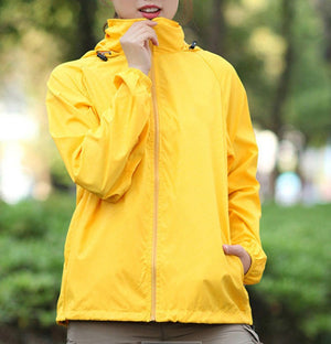 Waterproof Sun-Protective Outdoor Sports Coats Skin Male Female Windbreaker - COOLCrown Store