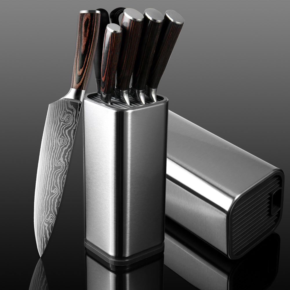 Juzo Professional Chef Stainless Steel Cleaver Knife Knives Set - COOLCrown Store