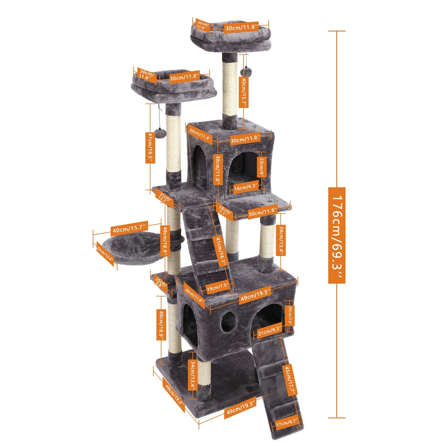 Multi-Level Cat Tower - COOLCrown Store