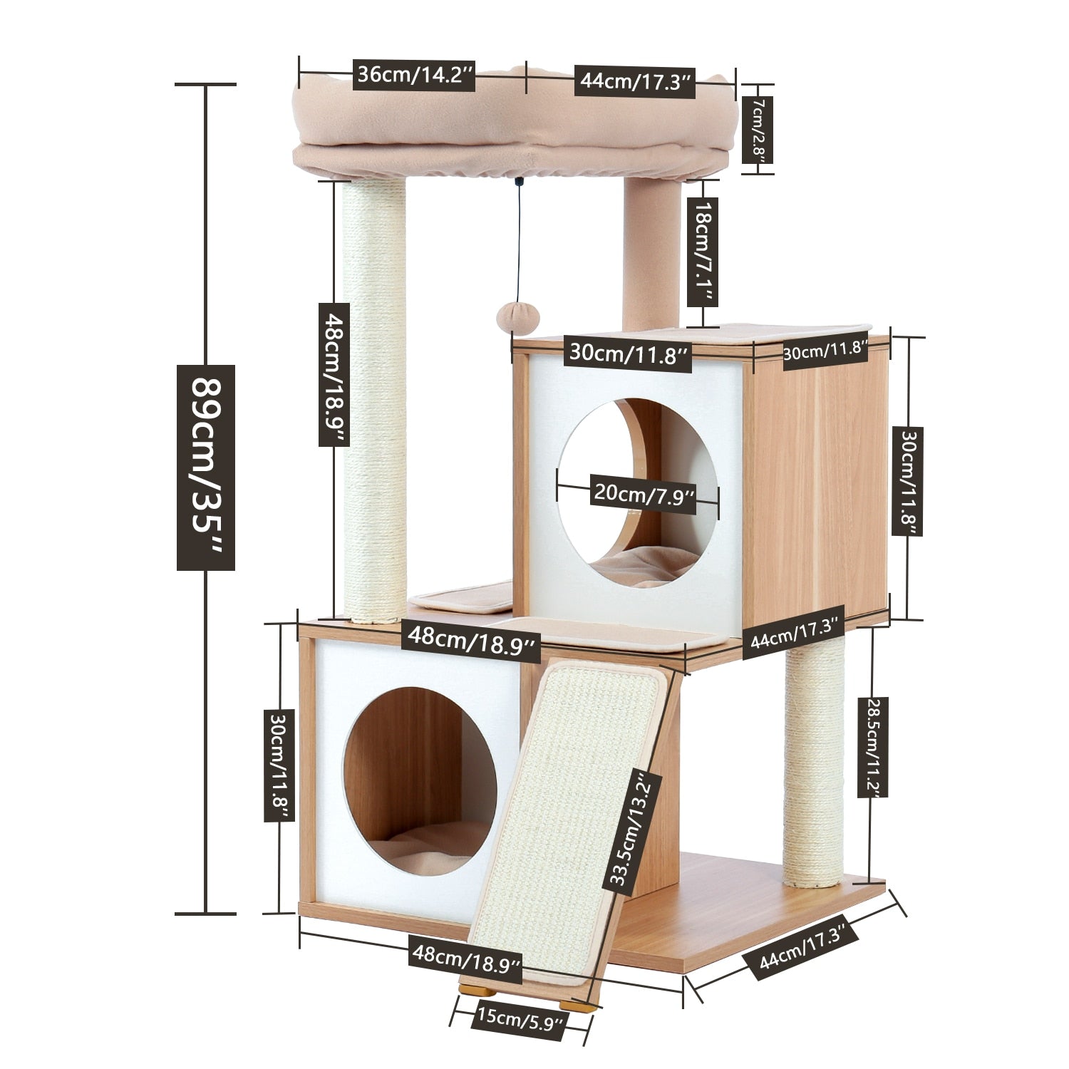 Multi-Level Cat Tower - COOLCrown Store