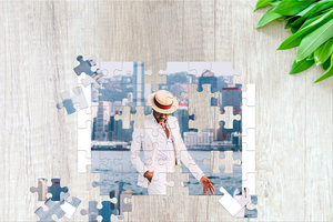 High Quality Wooden Personalized Custom Jigsaw Puzzle - 100 200 300 500 and 1000 Pieces - COOLCrown Store