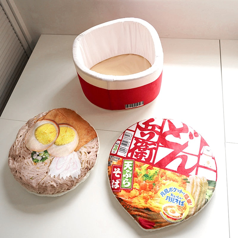 Funny Noodles Small Dog Bed - COOLCrown Store