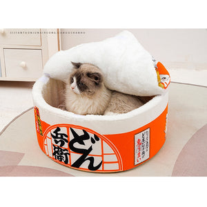 Funny Noodles Small Dog Bed - COOLCrown Store