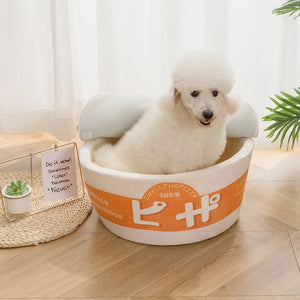 Funny Noodles Small Dog Bed - COOLCrown Store