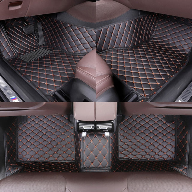 Premium Custom Luxury Car Floor Mat - Full Set - All cars - COOLCrown Store