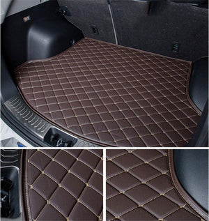 Premium Custom Luxury Car Leather Floor Mat - Full Set - All car Models - COOLCrown Store