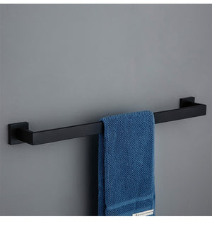 Bathroom Hardware Set Black Robe - COOLCrown Store