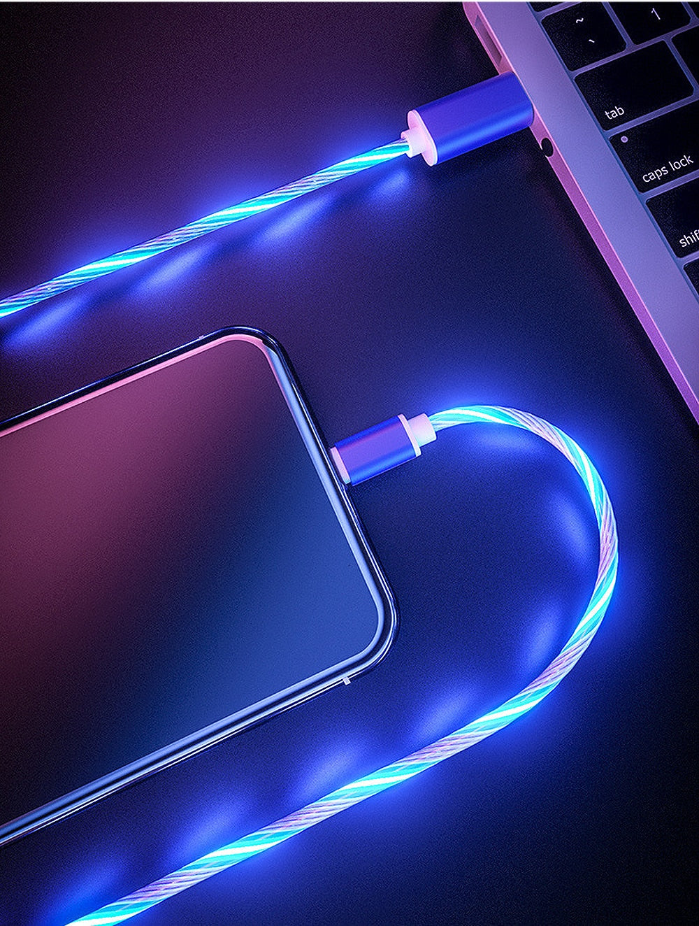 Glowing Cable Mobile Phone Charging Cables - COOLCrown Store