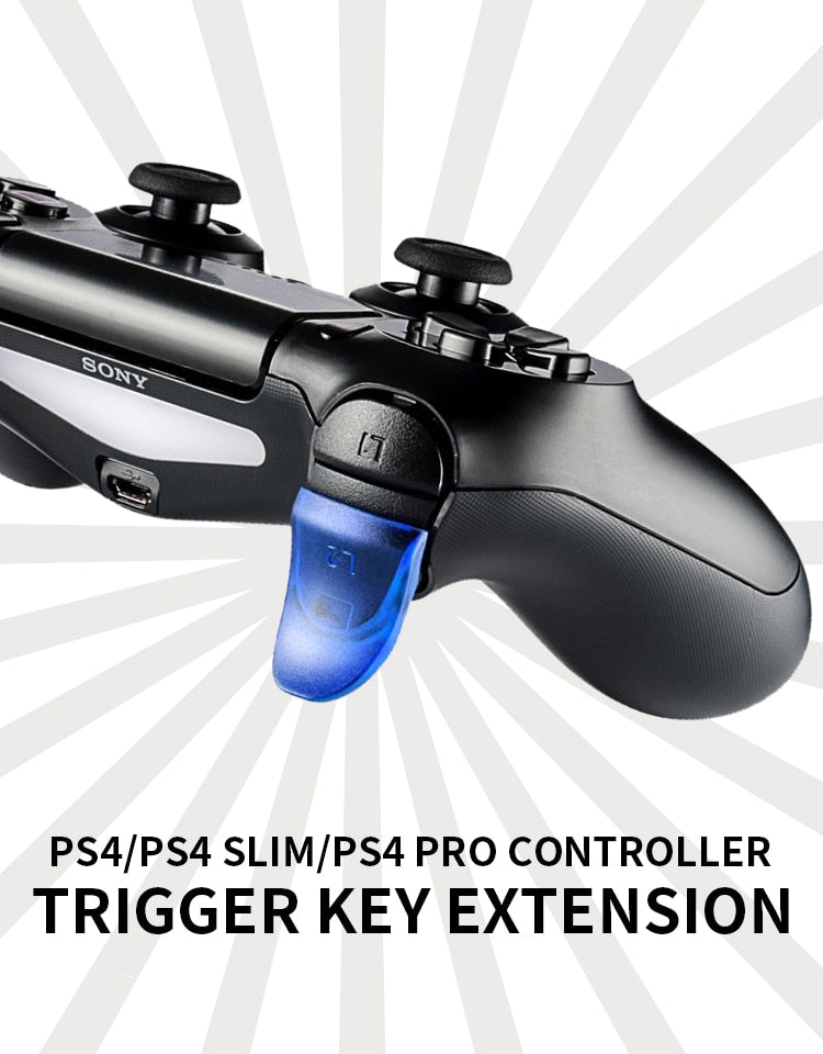 1 Pair L2 R2 Buttons Trigger Extenders Game pad For PlayStation 4 PS4 - COOLCrown Store