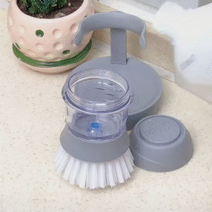 Press-type Dish-washing Kitchen Brush - COOLCrown Store