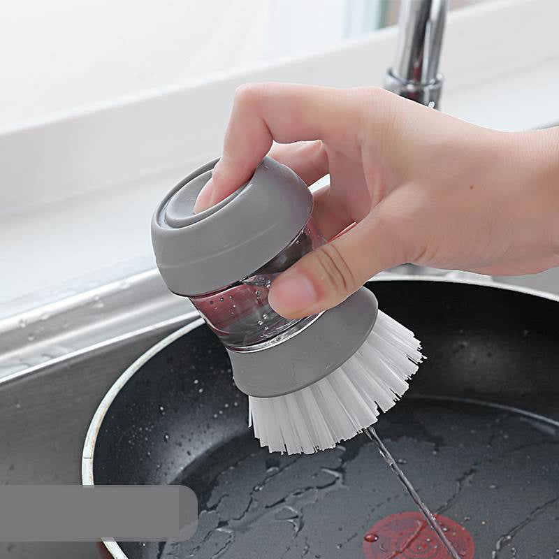 Press-type Dish-washing Kitchen Brush - COOLCrown Store