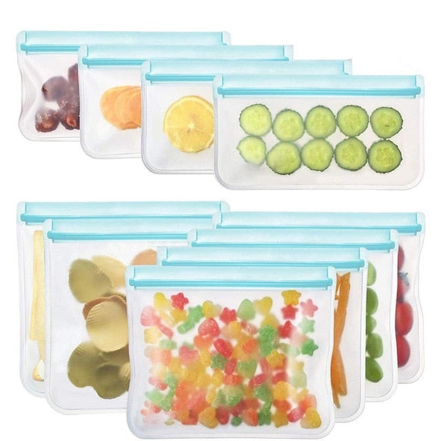 Silicone Food Storage Bag - COOLCrown Store