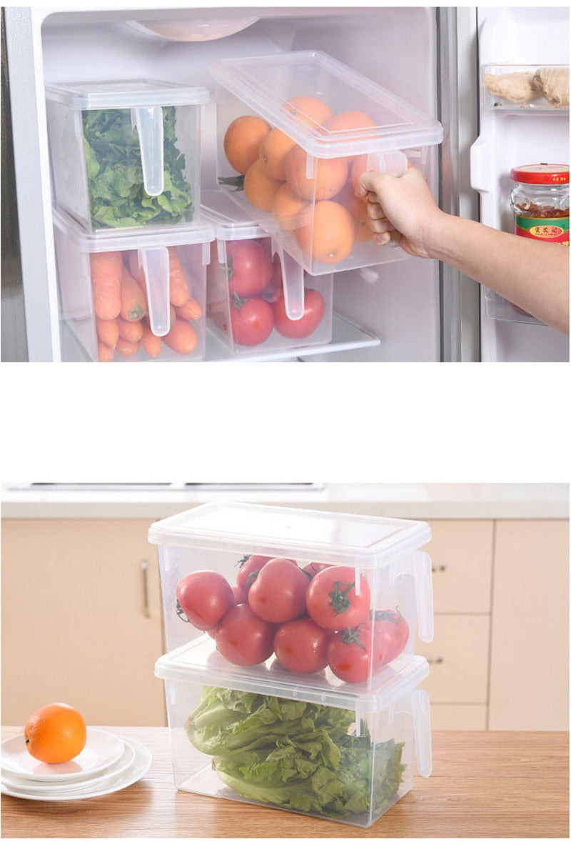 Kitchen Transparent Storage Box - COOLCrown Store