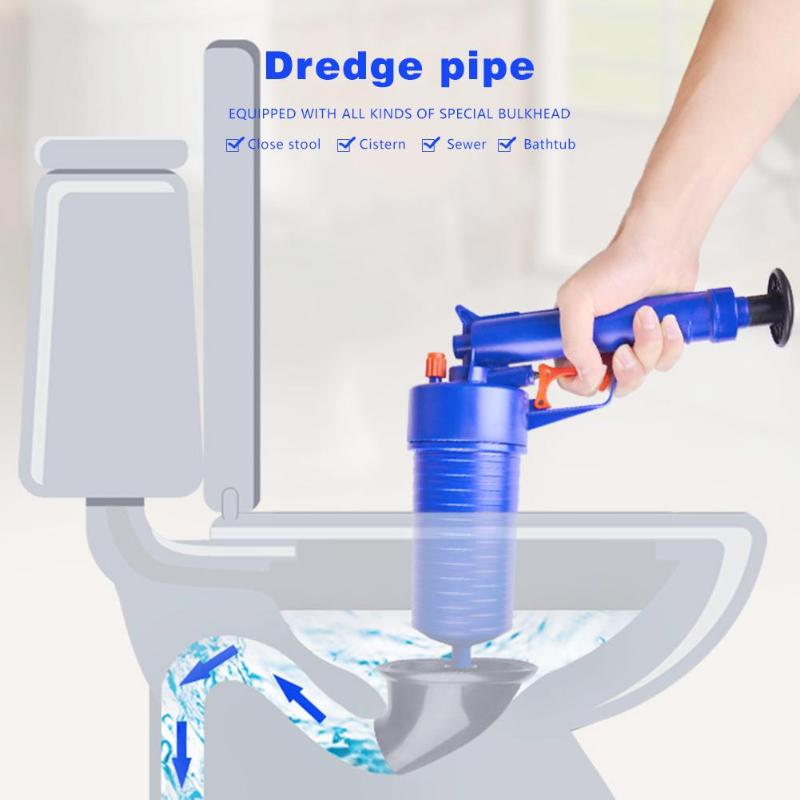 Air Pump Pressure Pipe Plunger Drain Cleaner - COOLCrown Store