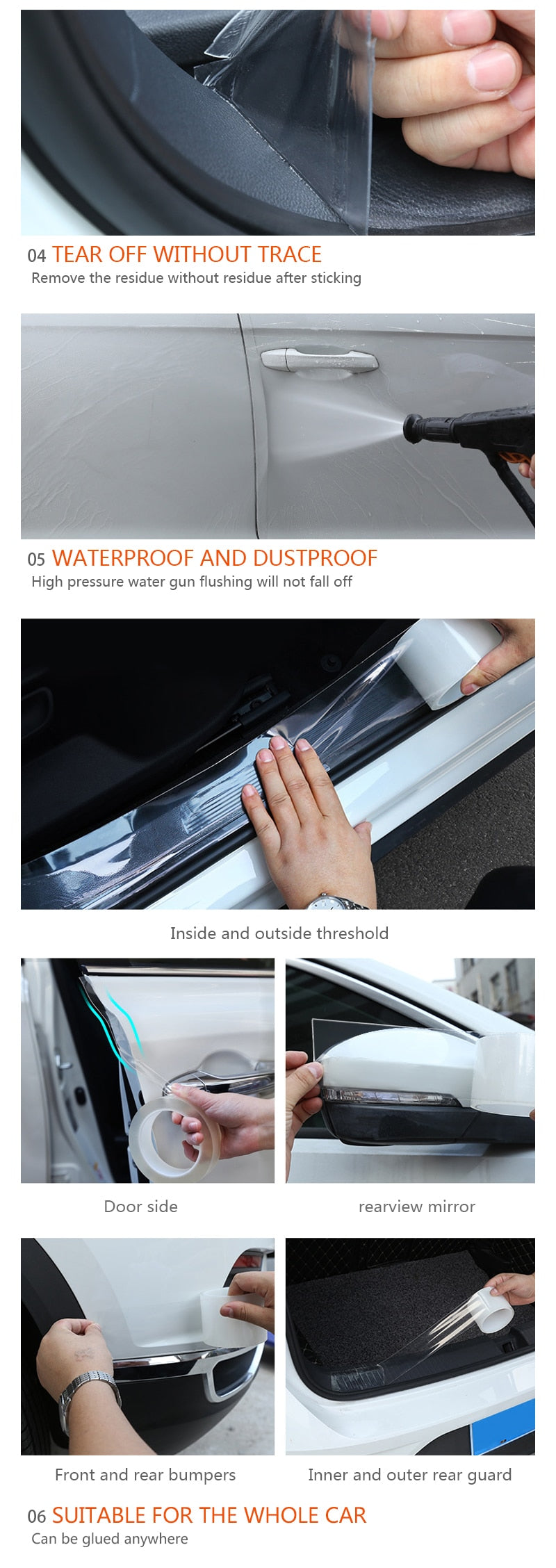 Car Door Protector Stickers - COOLCrown Store