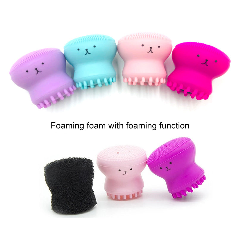 Octopus Shape Pore Cleaner Exfoliating Face Scrub Brush - COOLCrown Store