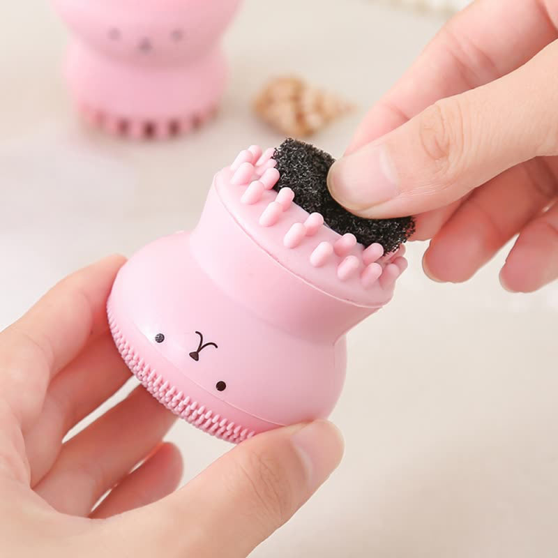 Octopus Shape Pore Cleaner Exfoliating Face Scrub Brush - COOLCrown Store